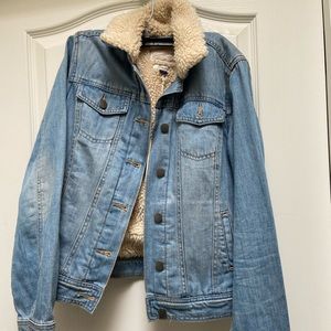 Universal Thread Sherpa Blue Jean Jacket